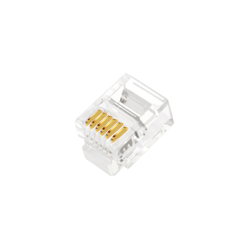 Unshielded CAT3 6P6C RJ12 Modulært stik