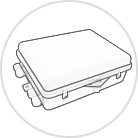 Fiberoptisk distributionsboks