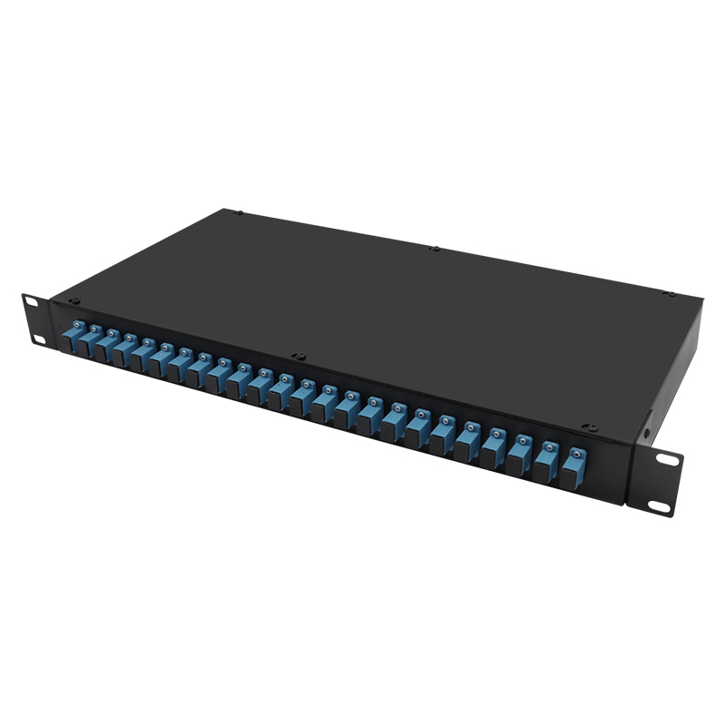 24 Port 24 kerner SC UPC Simplex Patch Panel Rack Type